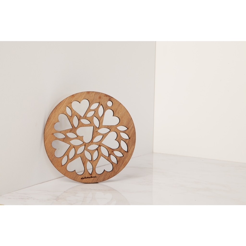 Sottopentola con cuori - 23532/fiore