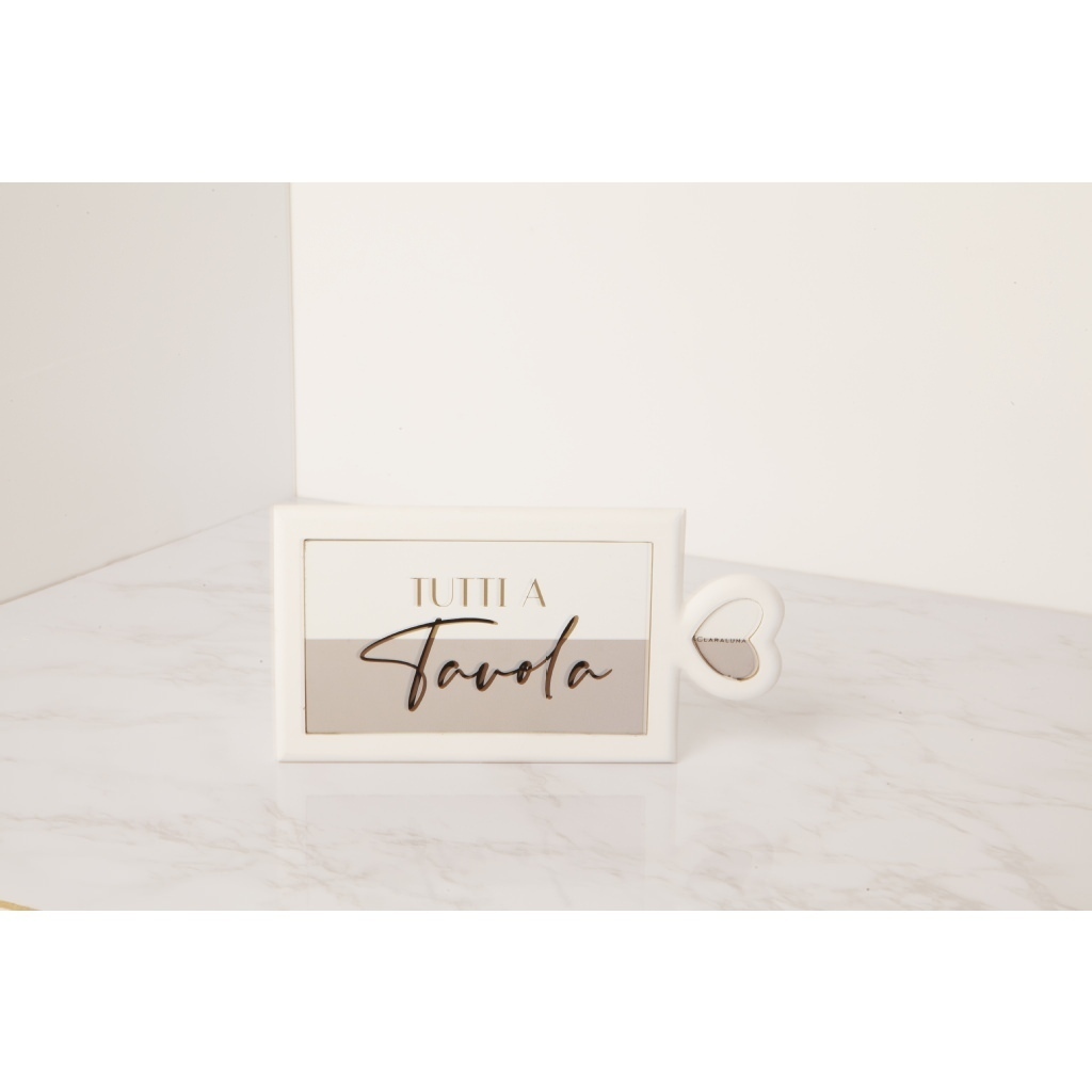 Sottopentola forma rettangolare dai colori neutri e delicati - 23545