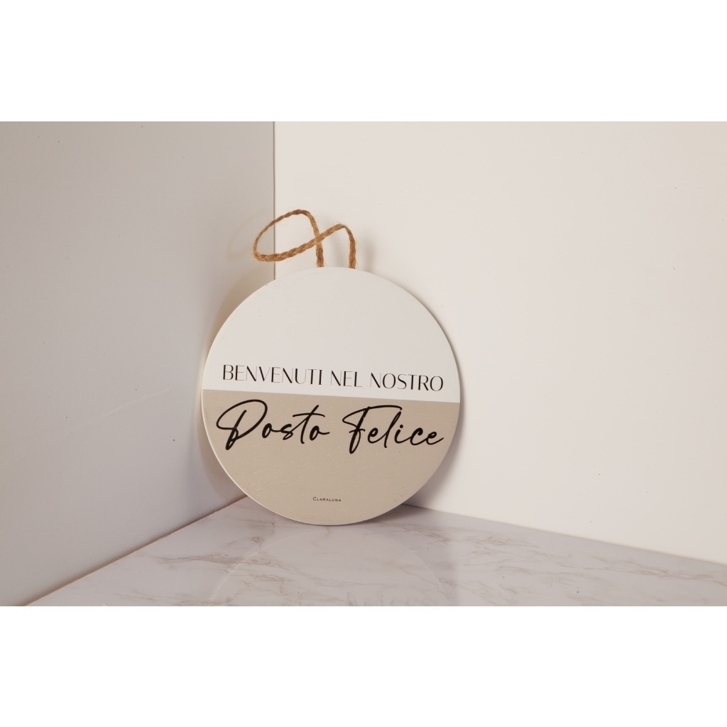 Decoro tondo da appendere sulla porta di casa - 23547 Decoro tondo da appendere sulla porta di casa - 23547