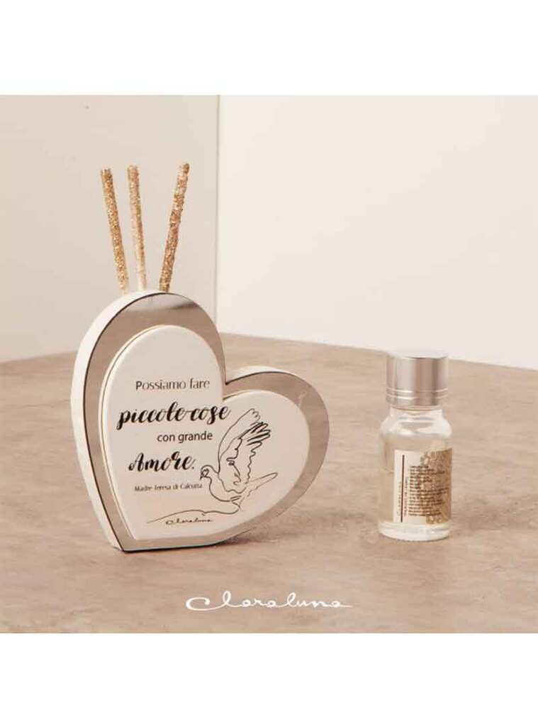 Diffusore cuore specchio cresima 23672 - 23672