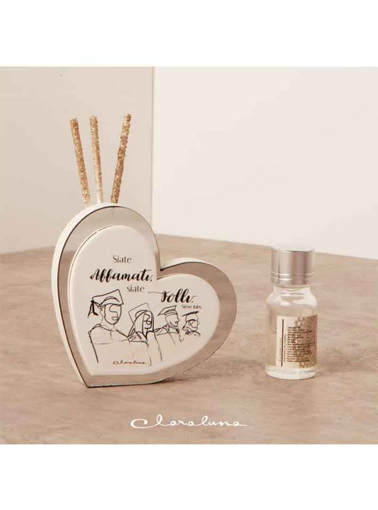 Diffusore cuore specchio laurea 23673 - 23673 Diffusore cuore specchio laurea 23673 - 23673