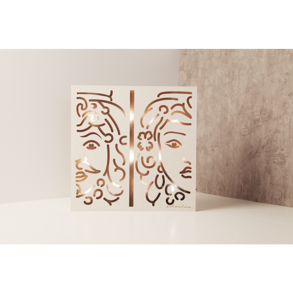 Pannello led teste moro medio - 23685