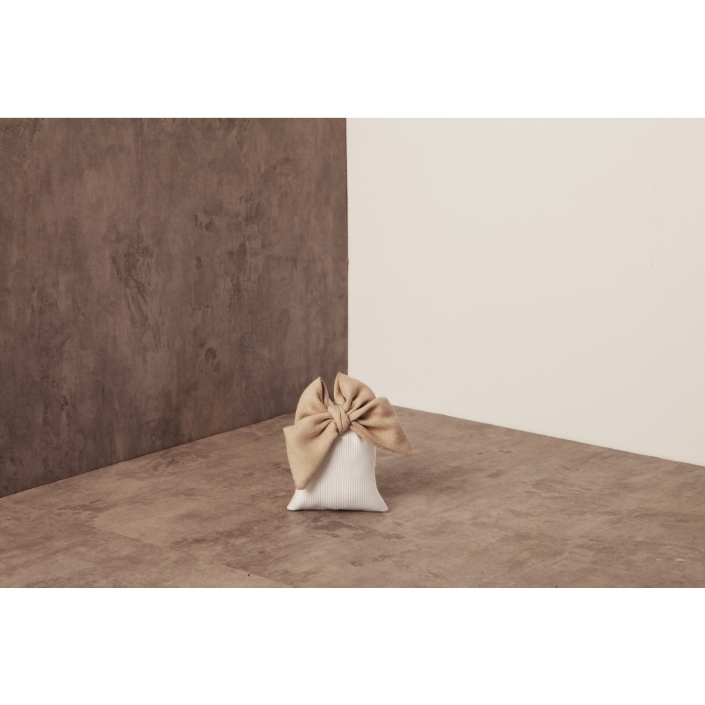 Sacchetto fiocco tortora small - 23705