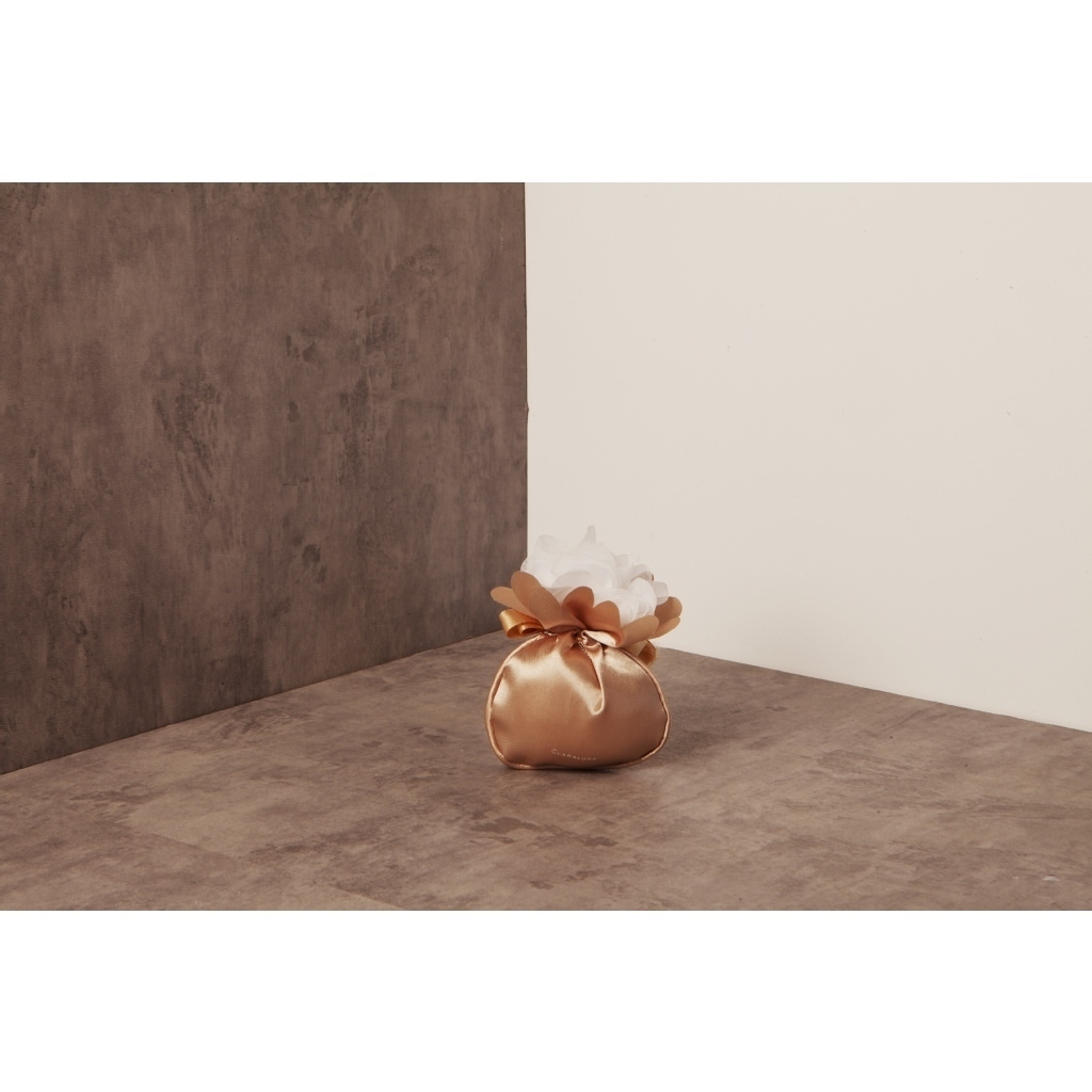 Sacchetto fiore tortora small - 23811