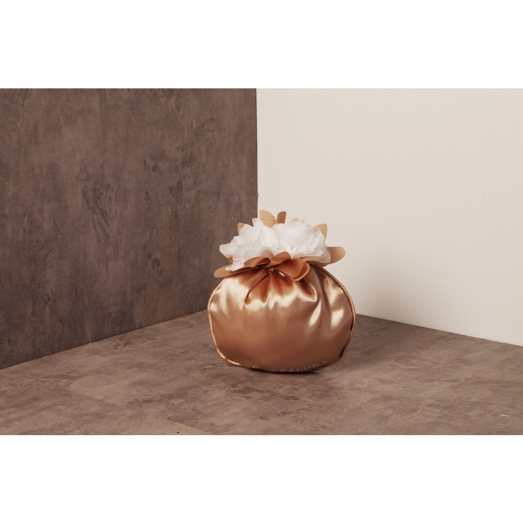 Sacchetto fiore tortora large - 23813