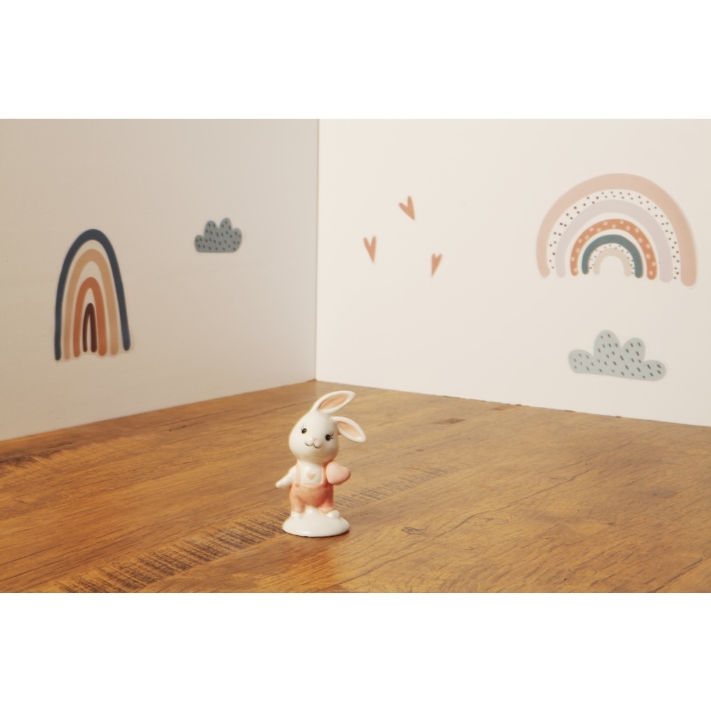 Piccolo coniglietto rosa da appoggio 23911 - 23911