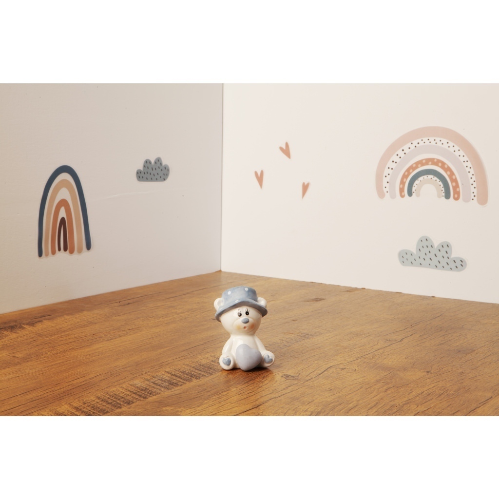 Piccolo orsetto azzurro da appoggio 23922 - 23922