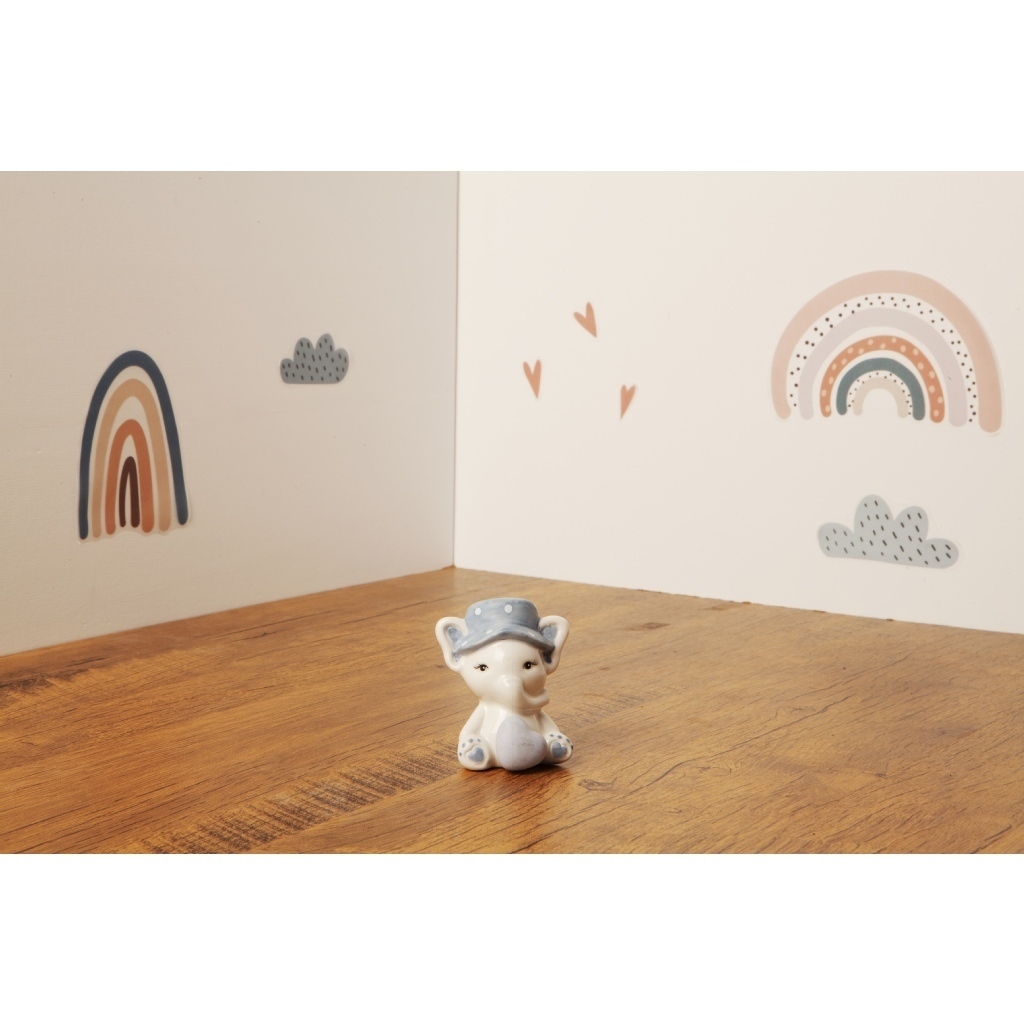 Piccolo elefante azzurro da appoggio 23932 - 23932