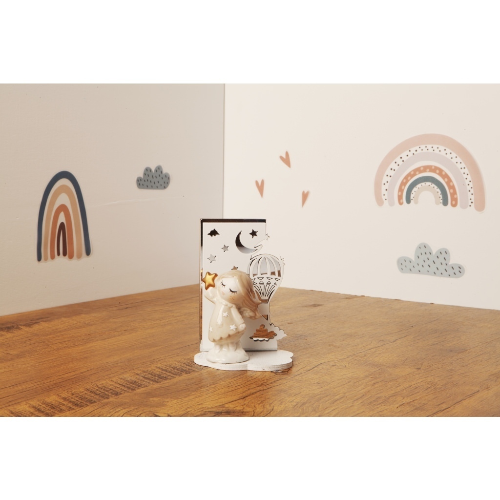 Angelo femmina piccolo stella con supporto - 23961m/shopper Angelo femmina piccolo stella con supporto - 23961m/shopper