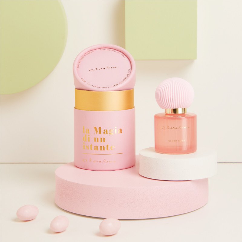 Diffusore Piccolo Rosa Con Tappo In Gesso - 25151g