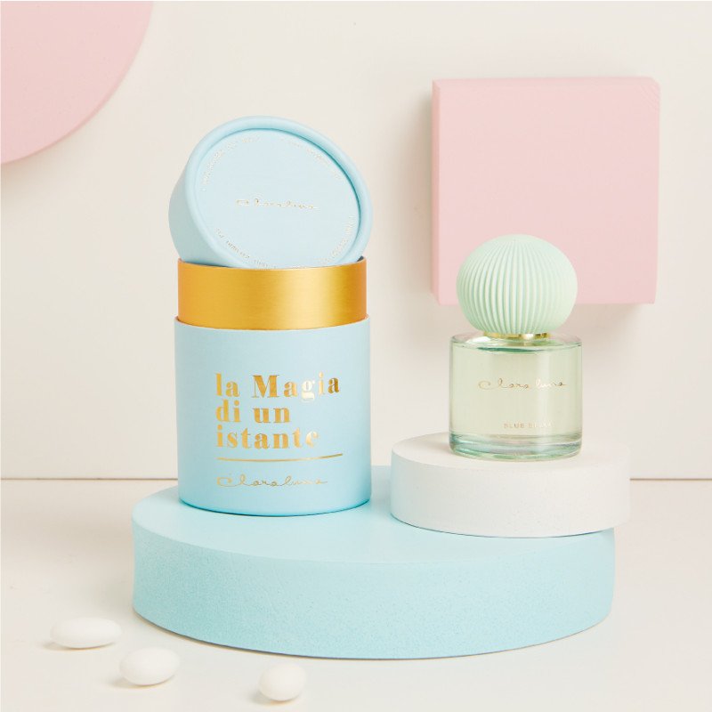 Diffusore Piccolo Azzurro Con Tappo In Gesso - 25153g