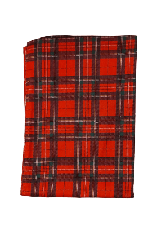 Striscia 1 lato tartan 1 lato stelle - 45x140 - 10130 Striscia 1 lato tartan 1 lato stelle - 45x140 - 10130