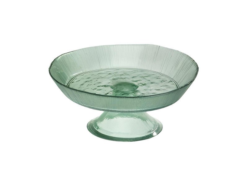 Alzata Ekol Verde Vetro Cm D 20 - 40651