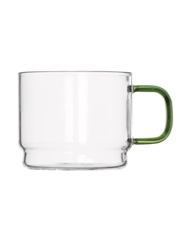 Tazza bridge impilabile colori assortiti set 4 pz vetro - 51015 Tazza bridge impilabile colori assortiti set 4 pz vetro - 51015