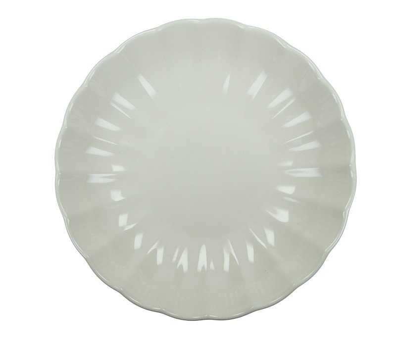 Piatto fondo calipso avorio stoneware - 51431
