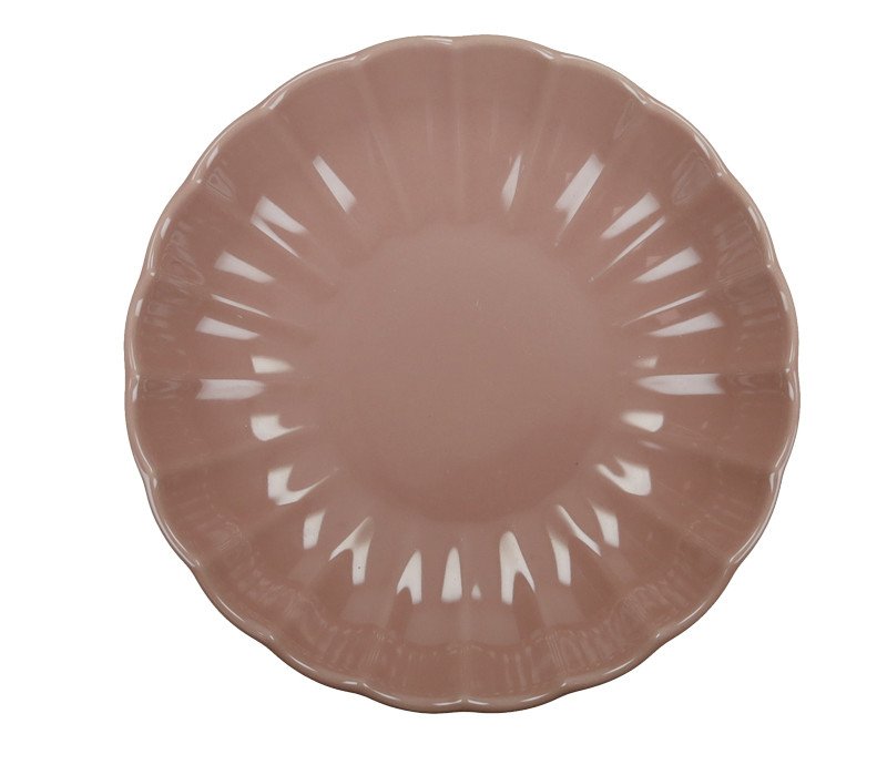 Piatto fondo calipso cipria stoneware - 51438 Piatto fondo calipso cipria stoneware - 51438