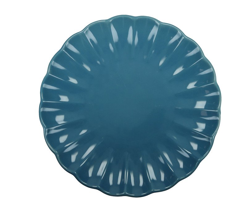 Piatto piano calipso avio stoneware - 51458