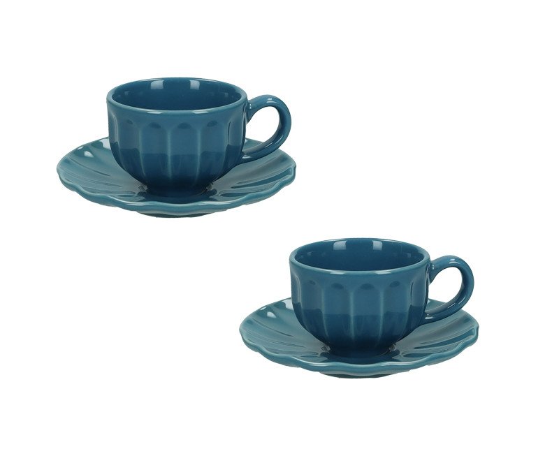 Tazzina caffe' calipso avio set 2 pz stoneware - 51463