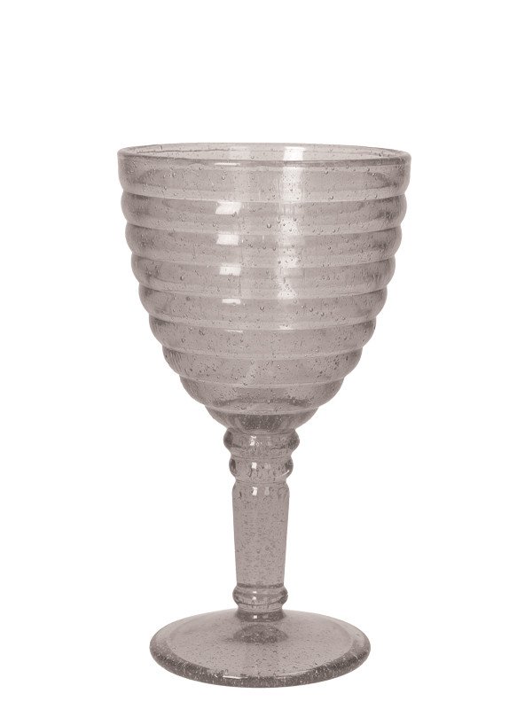 Calice nebula colori assortiti set 6 pz vetro - 51634