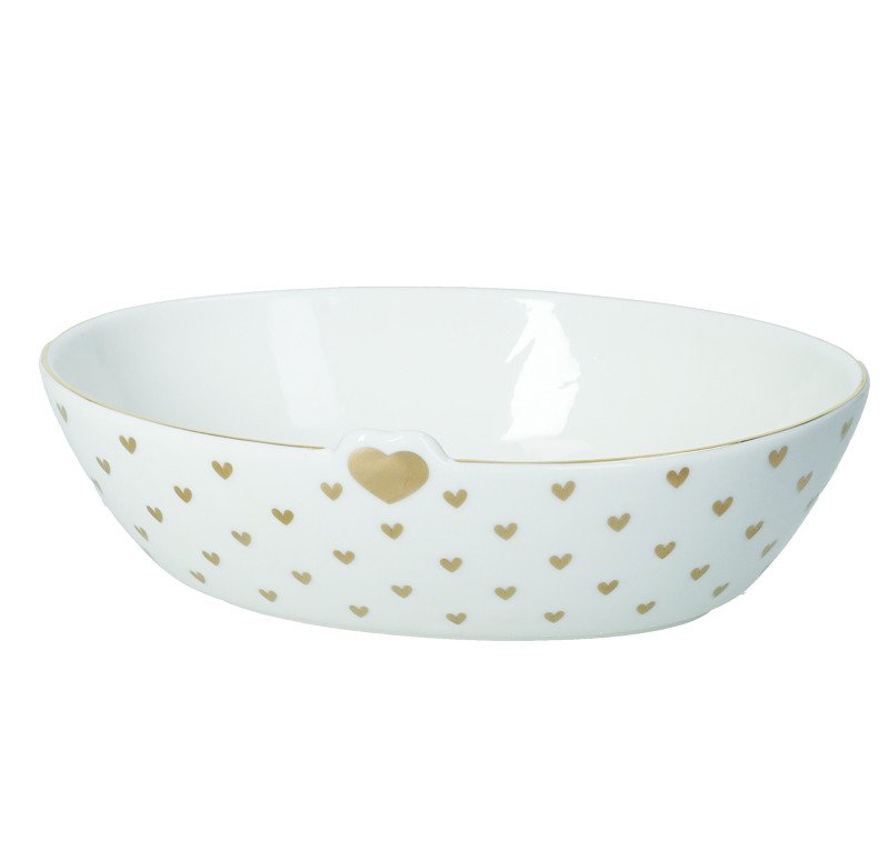 Ciotola amore mio cuori new bone china - 51666 Ciotola amore mio cuori new bone china - 51666