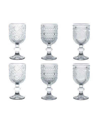 SHOT LIQUORINO INDIE TRASPARENTE SET 6 PZ VETRO - 51669