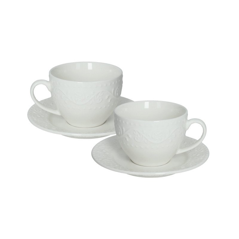 Tazzina caffe delizie set 2 pz new bone china - 51726