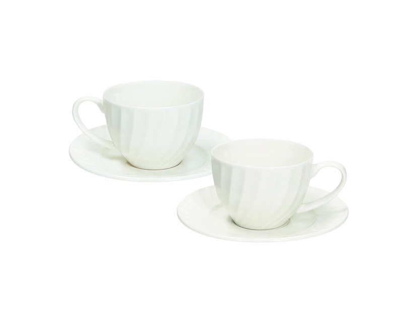 Tazzina caffe canete' set 2 pz new bone china - 51761