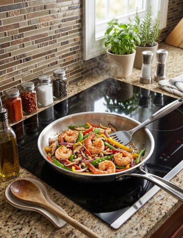 Padella executive 5 ply inox d 20 - 51782