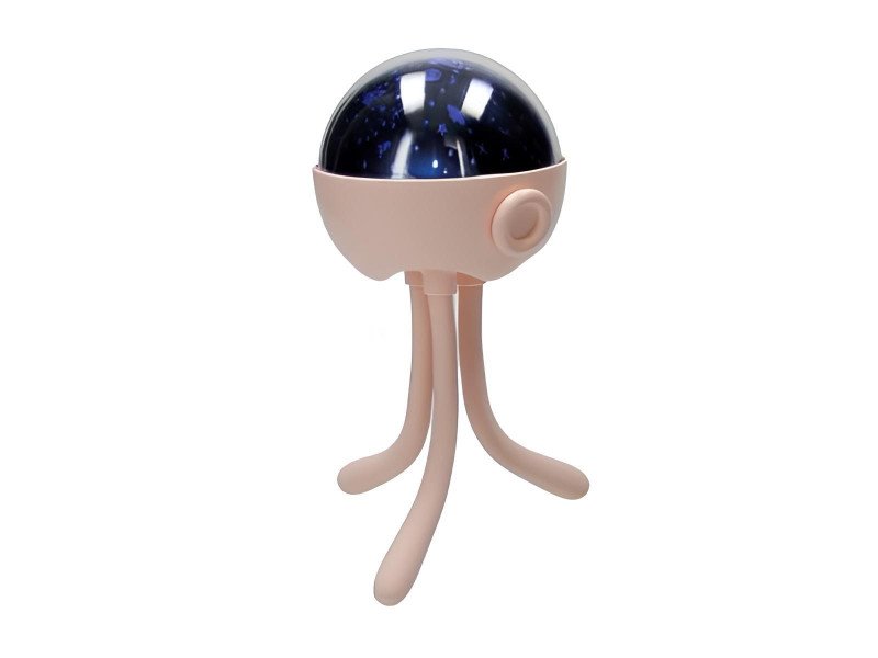 Lampada Baby Octopus Rosa C Con  Proiettore Abs E Silicone - 51989 Lampada Baby Octopus Rosa C Con  Proiettore Abs E Silicone - 51989