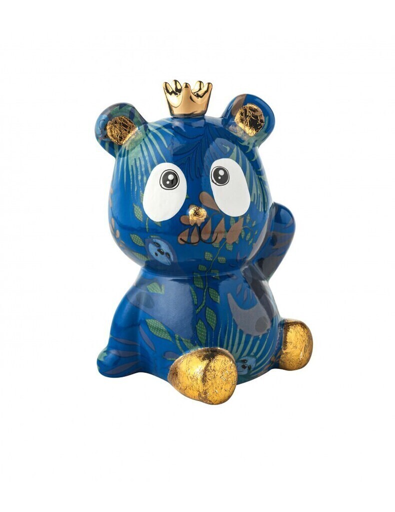 Salvadanaio panda decori assortiti dolomite - 52237-bl