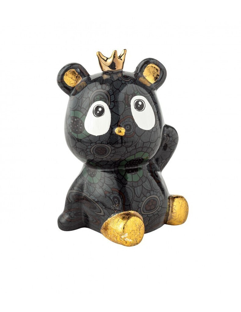 Salvadanaio panda decori assortiti dolomite - 52237-n