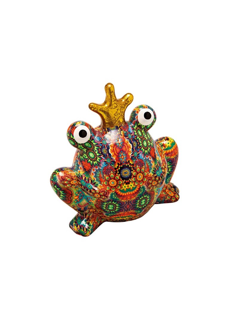 Salvadanaio rana decori assortiti dolomite - 53474