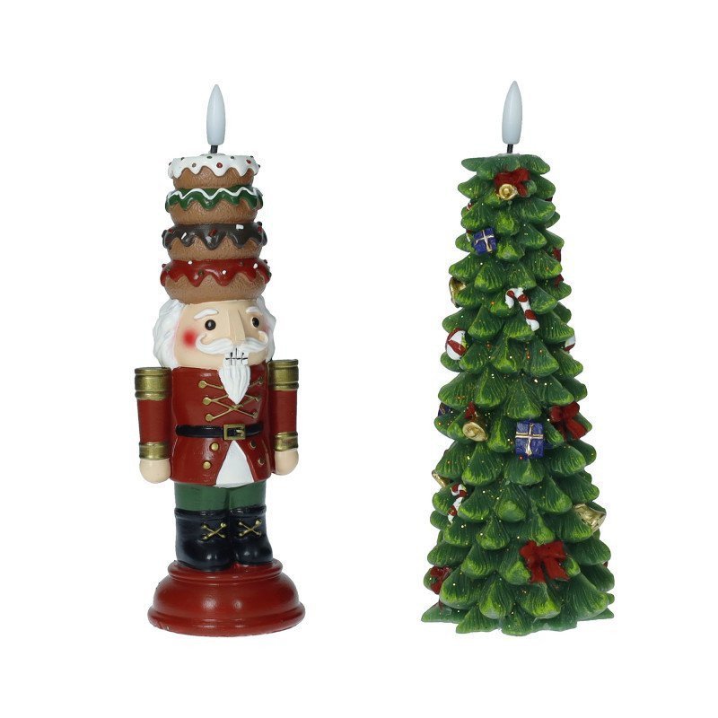 CANDELA LED FESTIVITY SCHIACCIANOCI - 81126