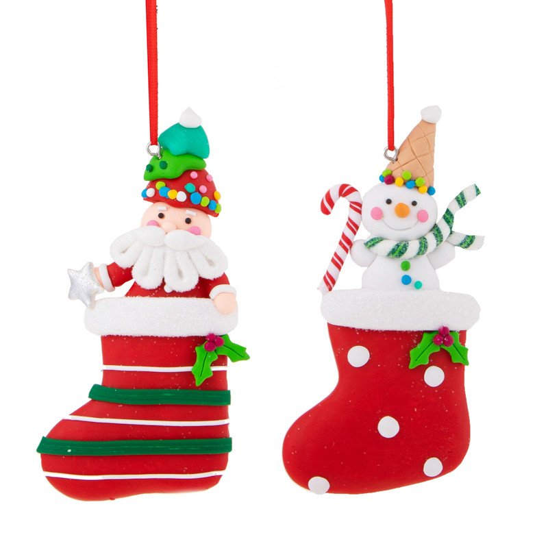 Calza ginger bread set 2 pezzi plastic - 83675