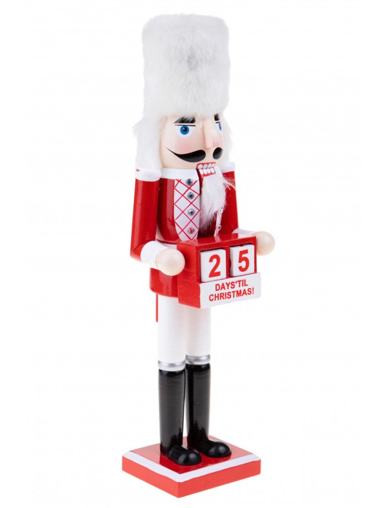 Schiaccianoci calendario legno - 84129