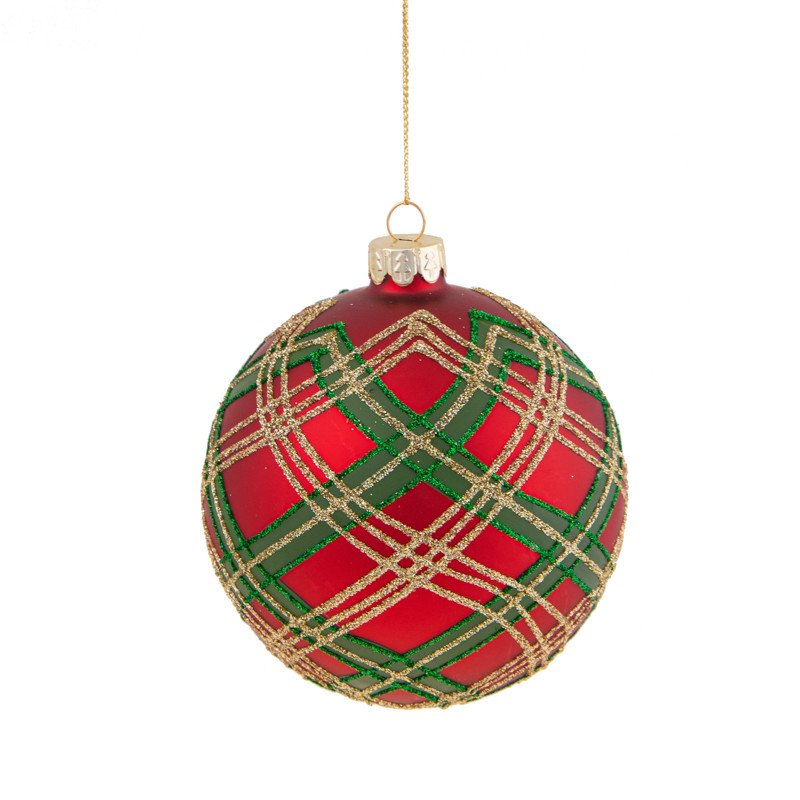 Sfera tartan vetro - 84295