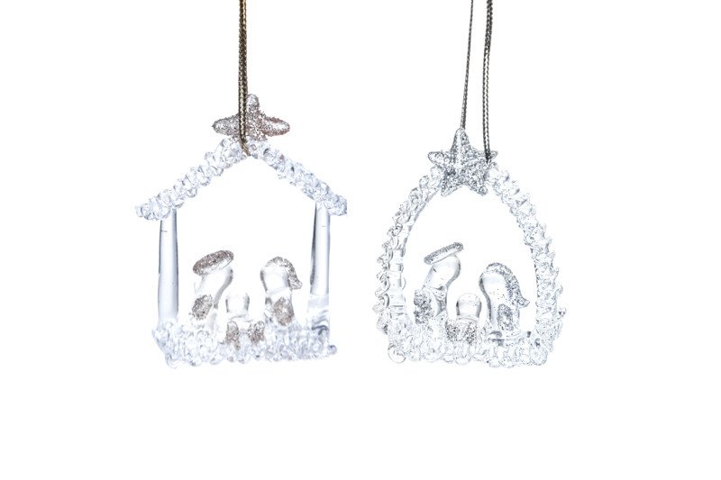 Natività mignon soggetti assortiti vetro disp 24 pz - 84491