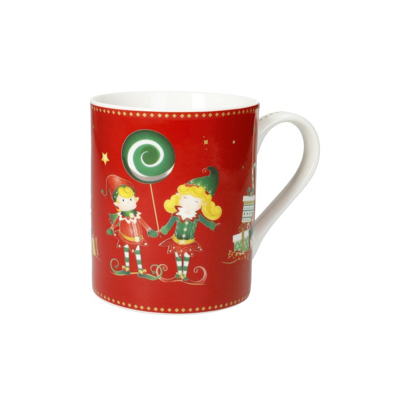 Mug elfomagia set 2 pezzi new bone china - 84543