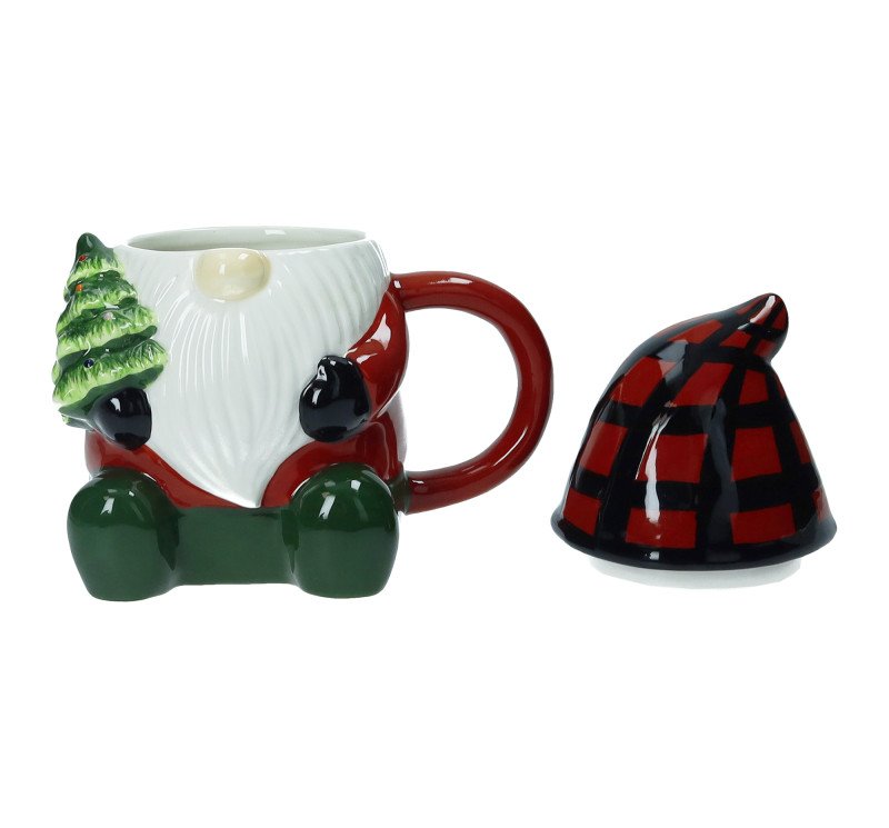 TAZZA GNOMO CAPPELLO RIGHE DOLOMITE - 84710 TAZZA GNOMO CAPPELLO RIGHE DOLOMITE - 84710