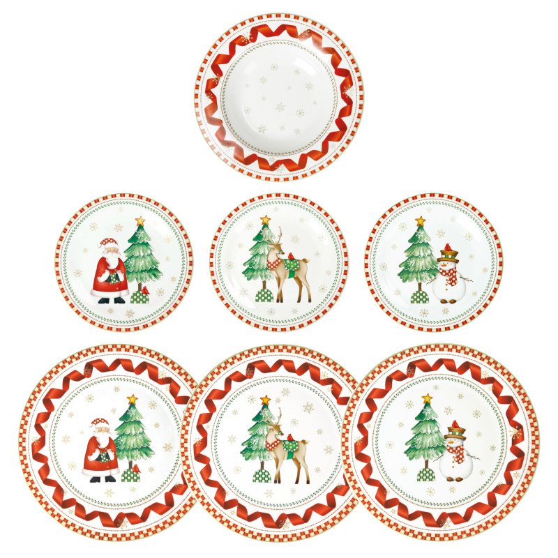 TAVOLA 18 PZ RACCONTI PORCELLANA - 84777