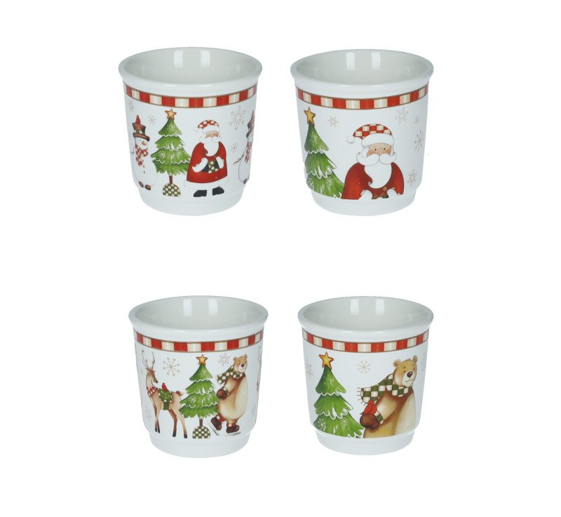 BICCHIERINO RACCONTI SET 4 PEZZI - 84780