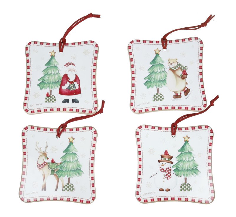 DECORATION RACCONTI SET 4 PEZZI CERAMICA SUGHERO - 84782 DECORATION RACCONTI SET 4 PEZZI CERAMICA SUGHERO - 84782