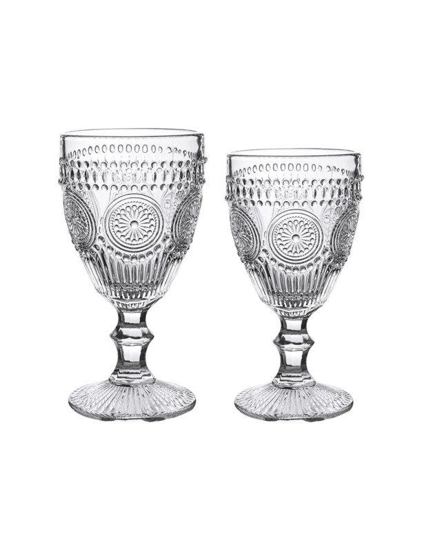 Set 12 calici acqua e vino mandhi vetro - 94218