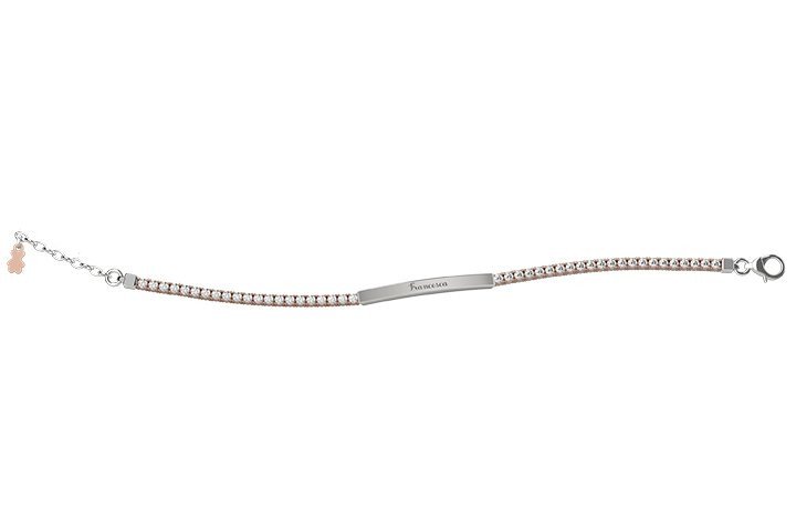 Bracciale tennis mamma argento 925 - nan0347