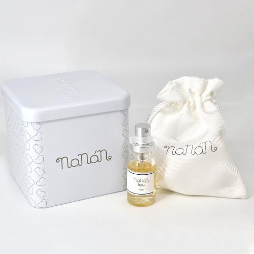 Bracciale nanan da bambino con elefantino e madreperla azzurra - nan0379