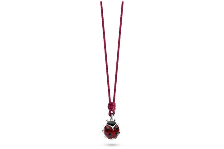 Collana Coccinella Argento - nan0444 Collana Coccinella Argento - nan0444