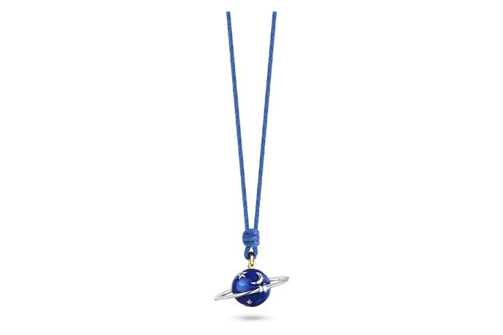 Collana Saturno Argento - nan0451 Collana Saturno Argento - nan0451