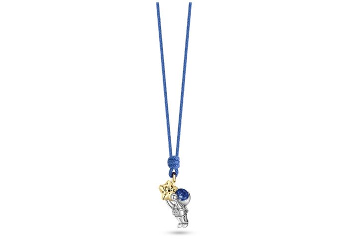 Collana Baby Astronauta Argento - nan0452 Collana Baby Astronauta Argento - nan0452