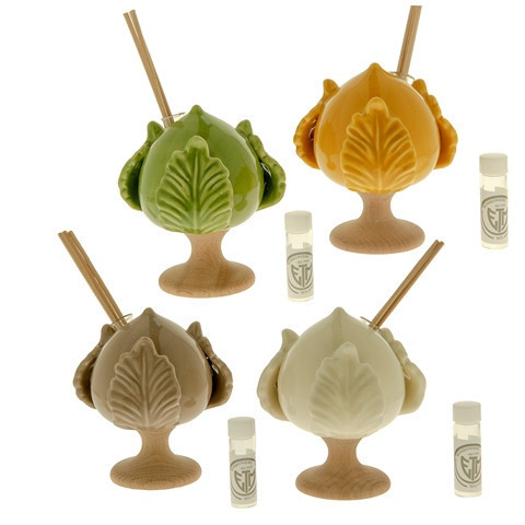 Pumo legno diffusore 4 soggetti assortiti h. 11 con scatola - 02a140 - 02a140