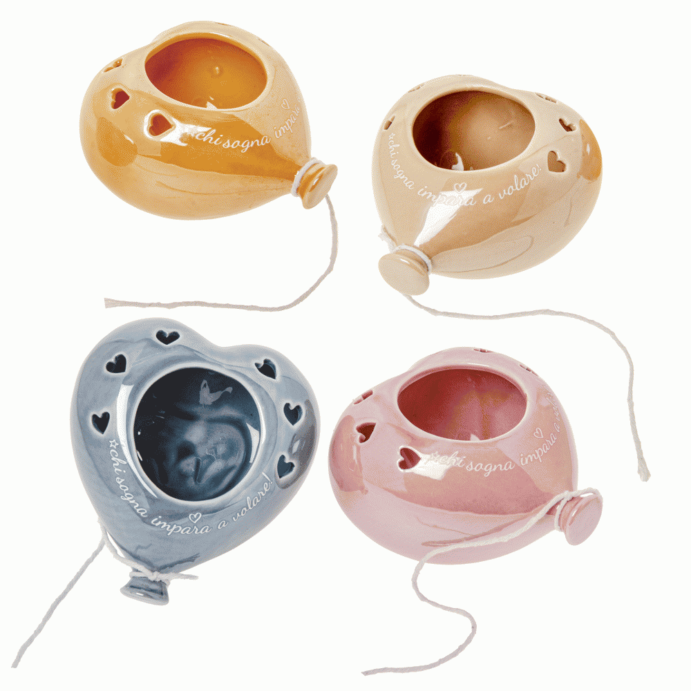 Volo balloon p/piante cm. 11 s/4 - 02a152